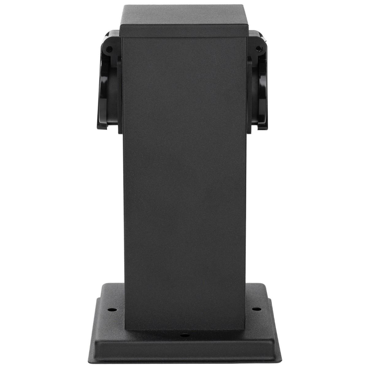 Buitenpaal met Stopcontact – Staand – 230V – 22 cm – 2x Geaard Buitenstopcontact