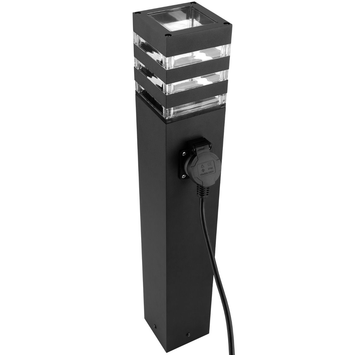 Tuinlamp - Staande Buitenlamp op Paal – 60 cm – E27 Fitting – LED-geschikt