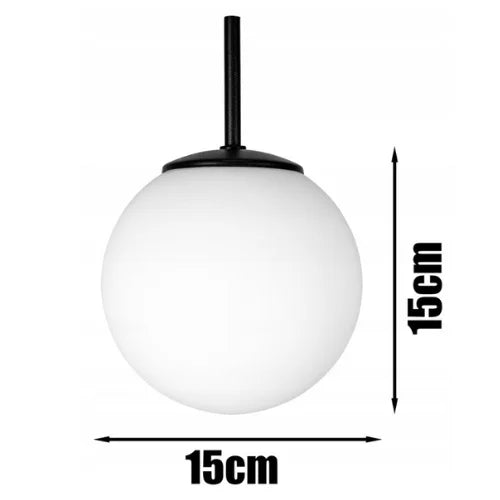 Hanglamp 2-lichts Zwart/Wit ‘Stellar’