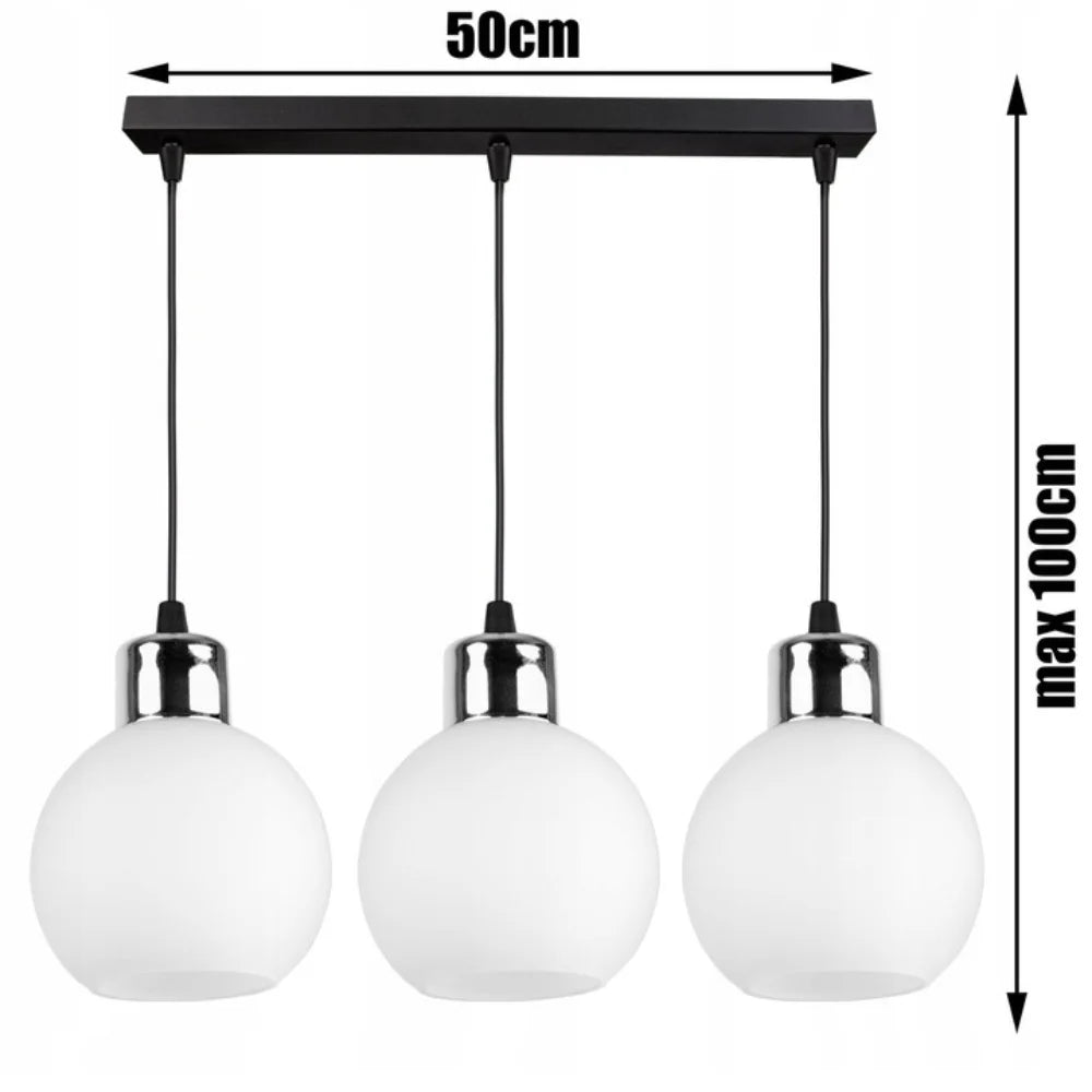 Hanglamp 3-Lamps ‘White’