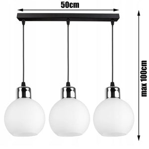 Hanglamp 3-Lamps ‘White’