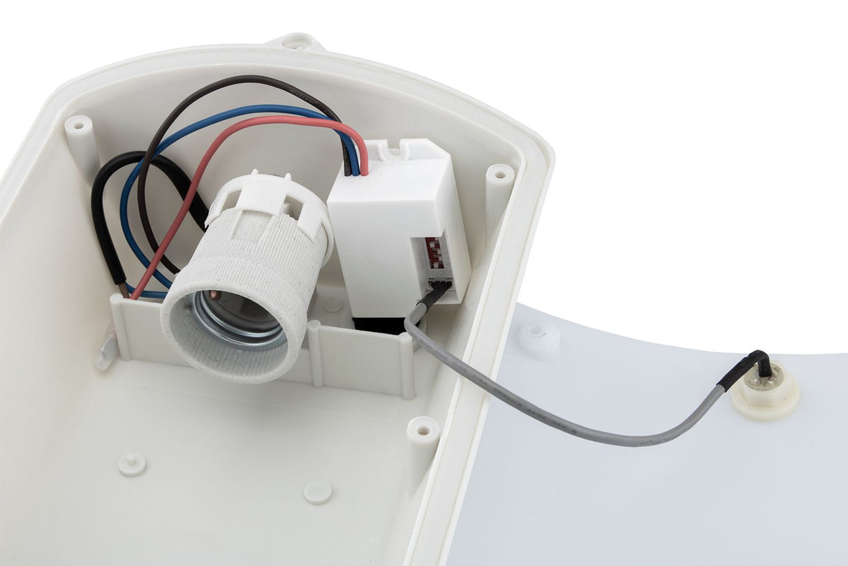 Wandlamp met Bewegings- en Schemersensor – E27 Fitting - Buiten
